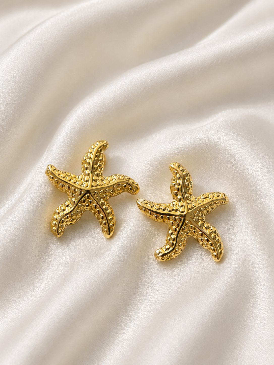 Anti-Tarnish Starfish Earrings