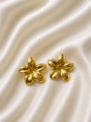 Bloom Flower Stud Earrings | Haarmonaa